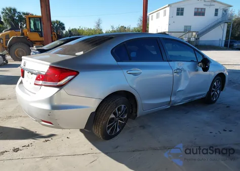 2013 Honda Civic Ex from USA, damaged, VIN 19XFB2F83DE007339